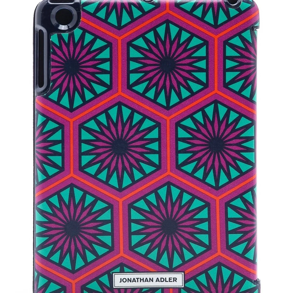 NIB Jonathan Adler Positano Hexagon Case for iPad Mini